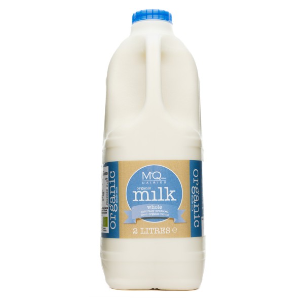 2 litres 2 Litre Organic Whole Milk 